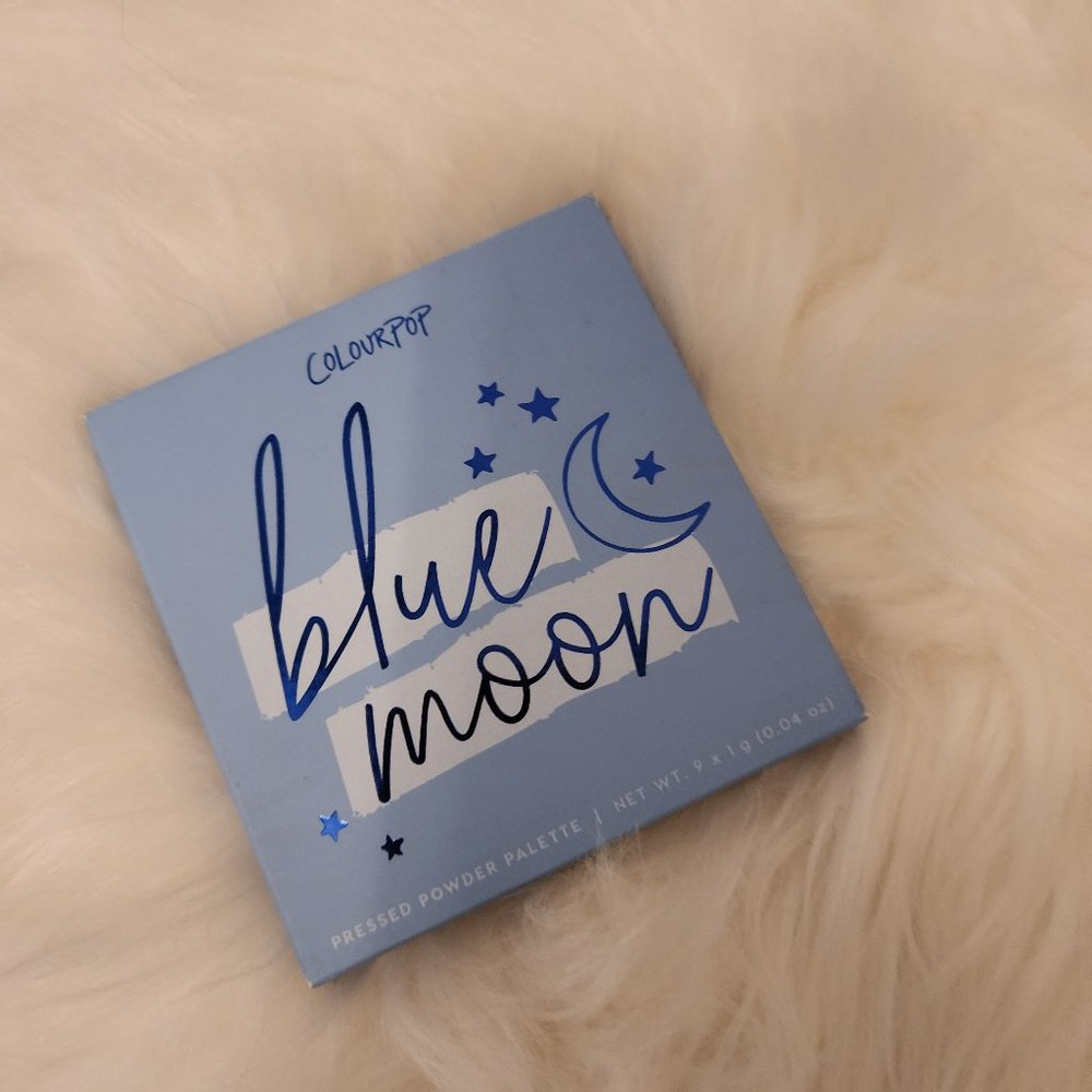 Colourpop Blue Moon Eyeshadow Palette, Powder NEW